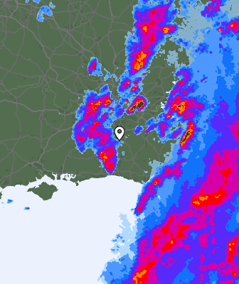 Radar meteorológico