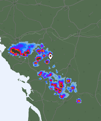 Radar meteorológico