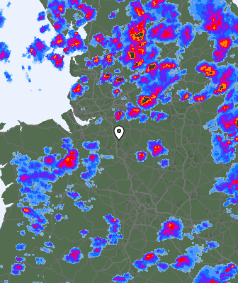Radar meteorológico