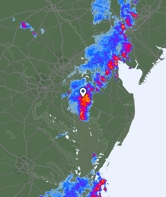 Radar meteorológico