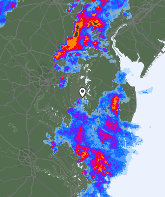 Radar meteorológico