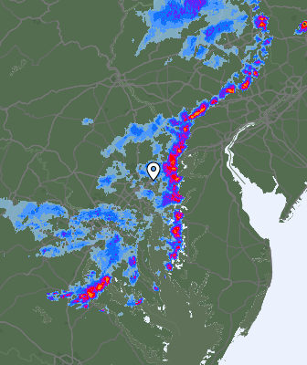 Radar meteorológico