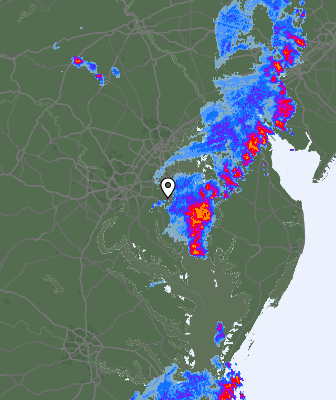 Radar meteorológico
