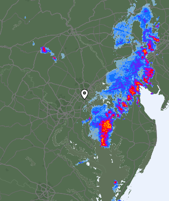 Radar meteorológico