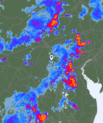 Radar meteorológico