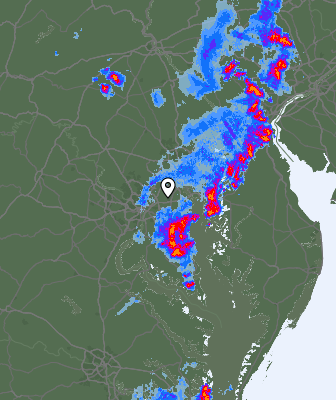 Radar meteorológico