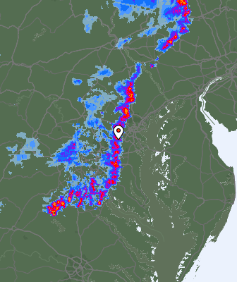 Radar meteorológico
