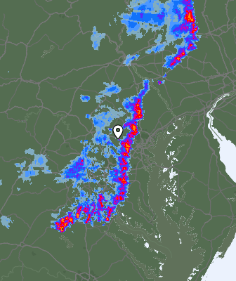 Radar meteorológico
