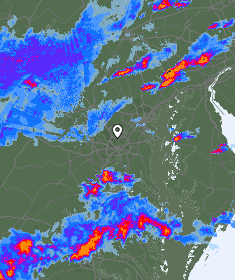Radar meteorológico