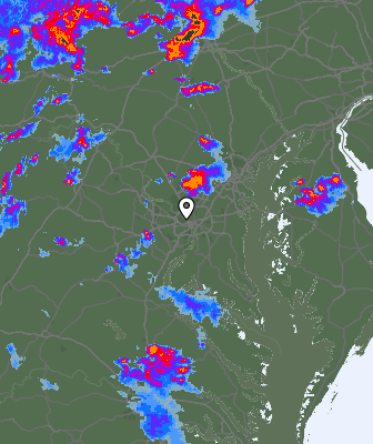 Radar meteorológico