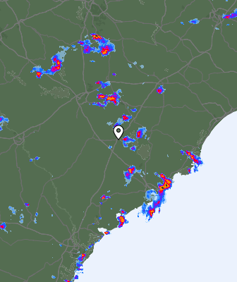 Radar meteorológico
