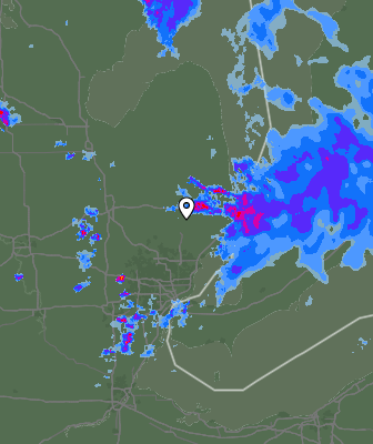 Radar meteorológico