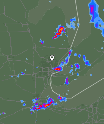 Radar meteorológico