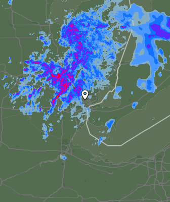 Radar meteorológico