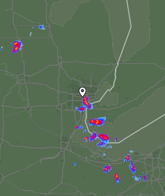 Radar meteorológico