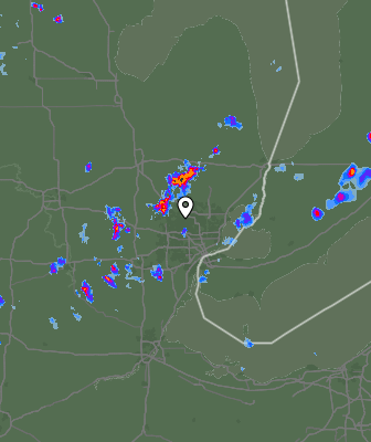 Radar meteorológico