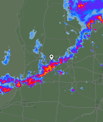 Radar meteorológico