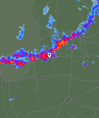 Radar meteorológico