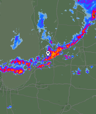 Radar meteorológico