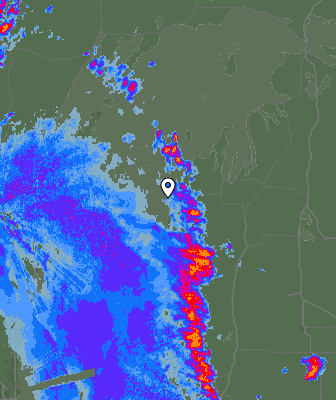 Radar meteorológico
