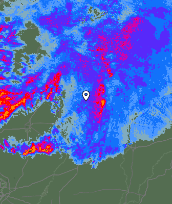 Radar meteorológico