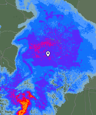 Radar meteorológico