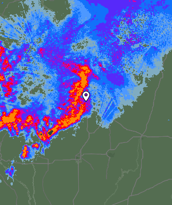 Radar meteorológico