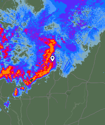 Radar meteorológico