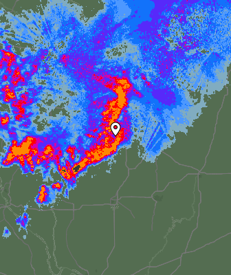 Radar meteorológico