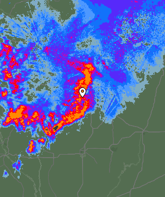 Radar meteorológico