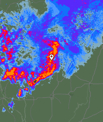 Radar meteorológico