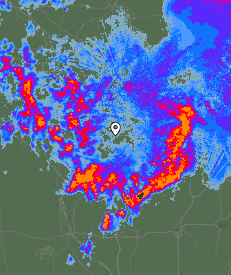 Radar meteorológico