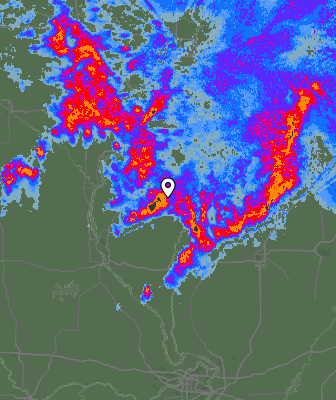 Radar meteorológico