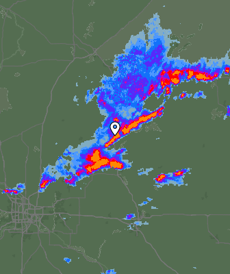Laika apstākļu radars