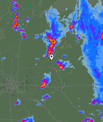 Radar meteorológico