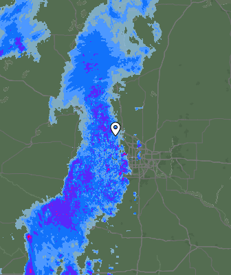 Laika apstākļu radars