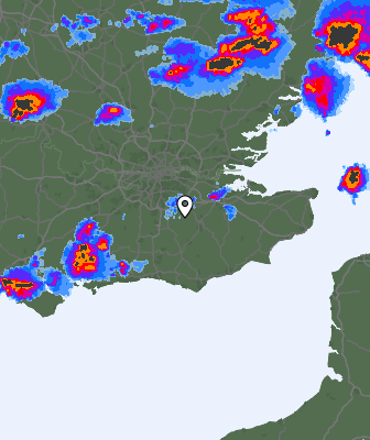 Radar meteorológico