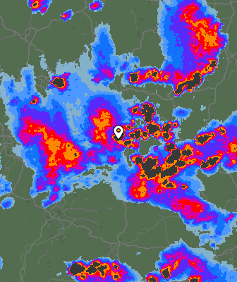 Radar meteorológico