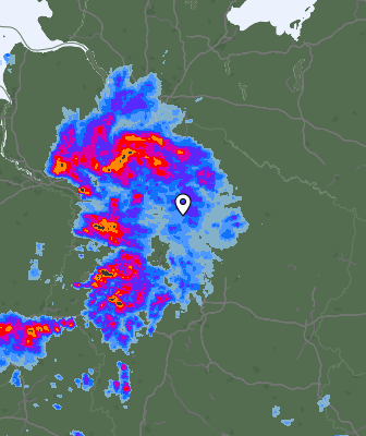 Radar meteorológico