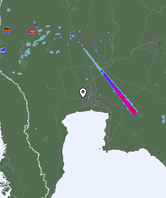 Radar meteorológico
