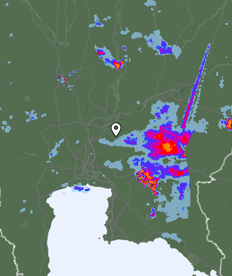 Radar meteorológico