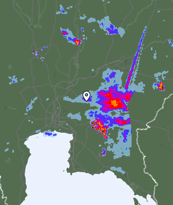 Radar meteorológico
