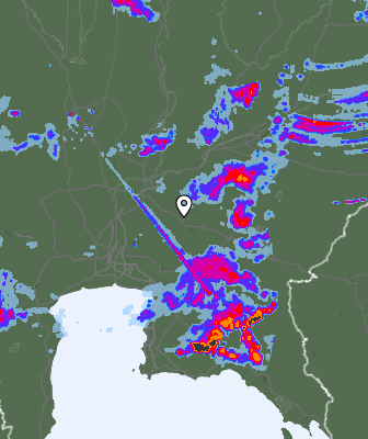 Radar meteorológico