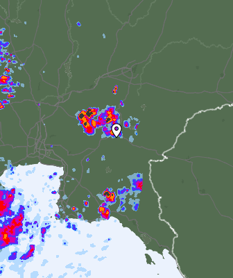 Radar meteorológico