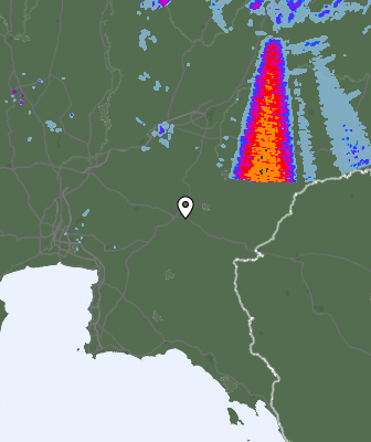 Radar meteorológico