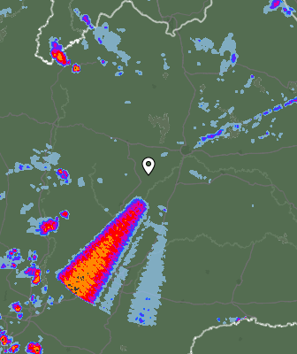 Radar meteorológico