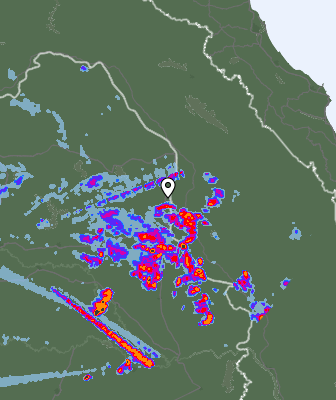 Radar meteorológico