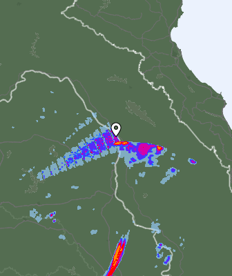 Radar meteorológico