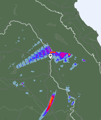 Radar meteorológico