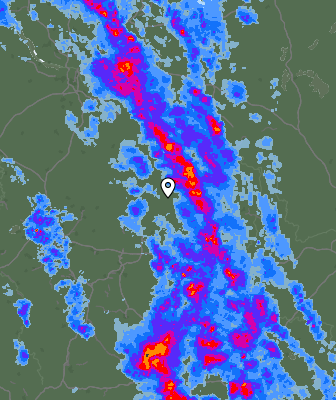 Radar meteorológico